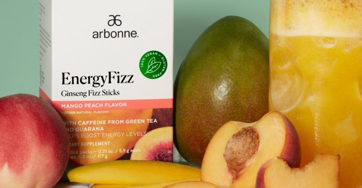 Mango i brzoskwinia – pyszny zastrzyk energii od Arbonnne