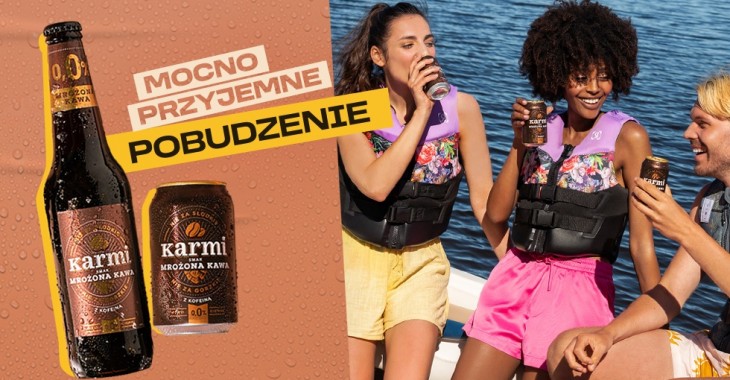Mocno Przyjemne Pobudzenie w kampanii Karmi 0,0% Mocno Przyjemne Pobudzenie w kampanii Karmi 0,0%