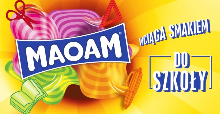 MAOAM osładza powrót do szkoły!