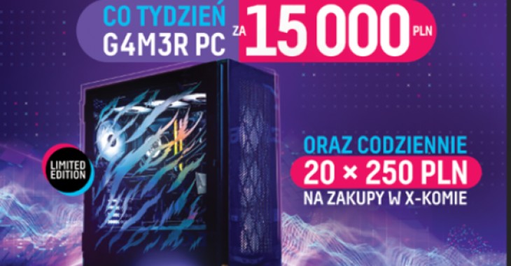WYGRAJ SPRZĘT GAMINGOWY W LOTERII TIGERA WYGRAJ SPRZĘT GAMINGOWY W LOTERII TIGERA