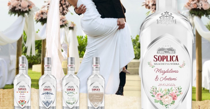 SOPLICA PREZENTUJE PERSONALIZOWANE ETYKIETY NA WESELE SOPLICA PREZENTUJE PERSONALIZOWANE ETYKIETY NA WESELE