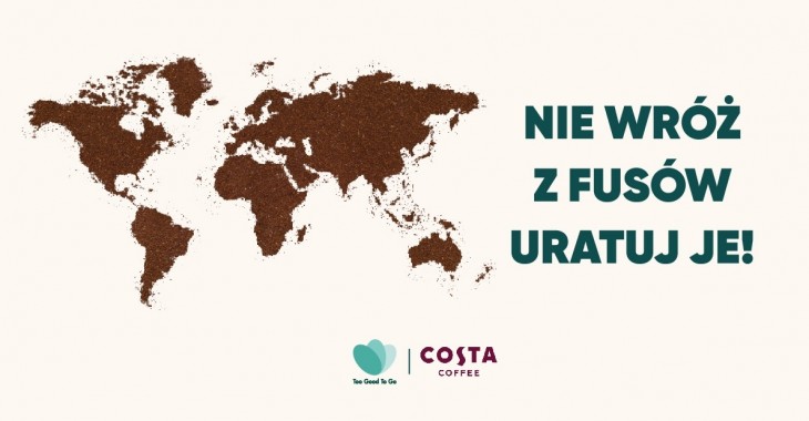 Informacja prasowa listopad 2022 Nie wróż z fusów, uratuj je! Rusza andrzejkowa akcja Costa Coffee i Too Good To Go.