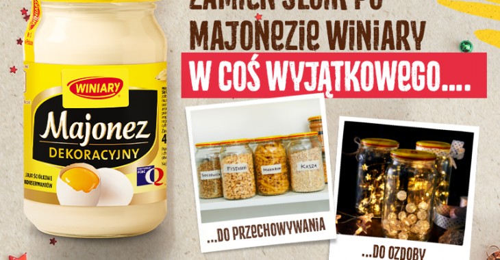 Marka WINIARY startuje z kolejną edycją konkursu konsumenckiego „Drugie życie słoika” Marka WINIARY startuje z kolejną edycją konkursu konsumenckiego „Drugie życie słoika”