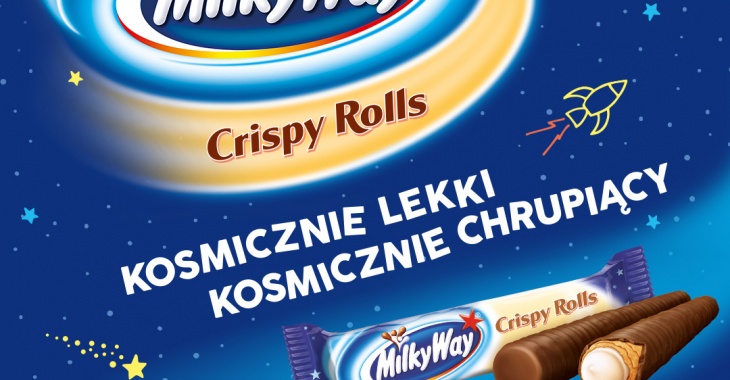 Wielki powrót Milky Way Crispy Rolls® Wielki powrót Milky Way Crispy Rolls®