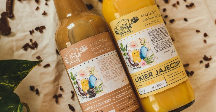 Mazurska Manufaktura prezentuje wielkanocny likier jajeczny z rzemieślniczą czekoladą Mazurska Manufaktura prezentuje wielkanocny likier jajeczny z rzemieślniczą czekoladą