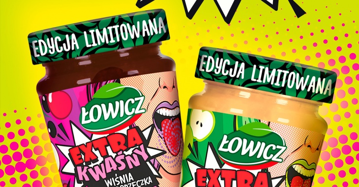 EXTRA KWAŚNE DŻEMY W OFERCIE ŁOWICZA EXTRA KWAŚNE DŻEMY W OFERCIE ŁOWICZA