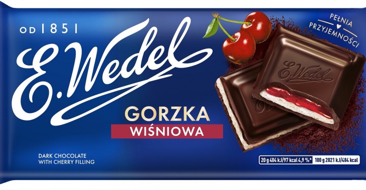 Pełnia przyjemności czekolad E.Wedel w nowym opakowaniu Pełnia przyjemności czekolad E.Wedel w nowym opakowaniu