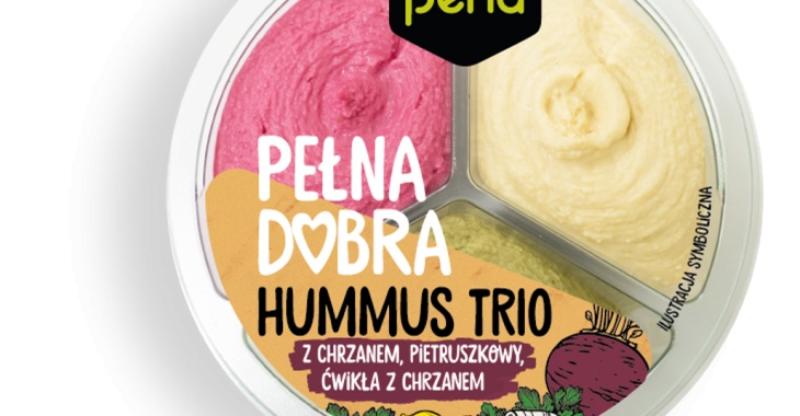 Nowość – wielkanocny hummus trio od marki Pełna Dobra Nowość – wielkanocny hummus trio od marki Pełna Dobra