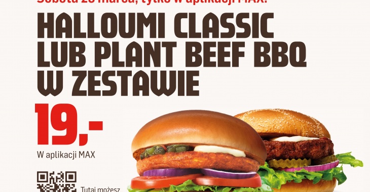 Godzina dla Ziemi w MAX Premium Burgers Godzina dla Ziemi w MAX Premium Burgers
