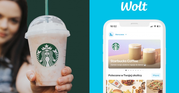 Starbucks dołącza do oferty Wolt. Ulubiona kawa z popularnej kawiarni z dostawą pod same drzwi Starbucks dołącza do oferty Wolt. Ulubiona kawa z popularnej kawiarni z dostawą pod same drzwi