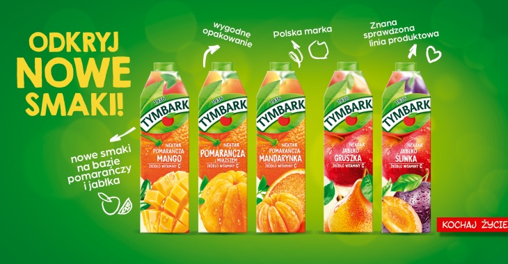 ODKRYJ NOWE SMAKI NEKTARÓW OD TYMBARKU! ODKRYJ NOWE SMAKI NEKTARÓW OD TYMBARKU!