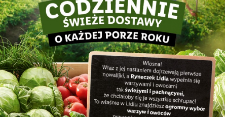 Ryneczek Lidla: świeże warzywa i owoce w super cenie! Ryneczek Lidla: świeże warzywa i owoce w super cenie!