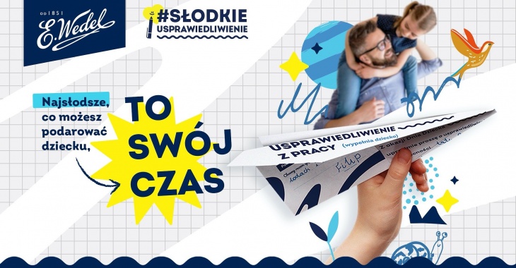 Słodkie Usprawiedliwienie na Dzień Dziecka od E.Wedel Słodkie Usprawiedliwienie na Dzień Dziecka od E.Wedel