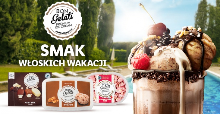 Odkryj smak włoskich wakacji z lodami Bon Gelati – nowa kampania sieci Lidl Polska
