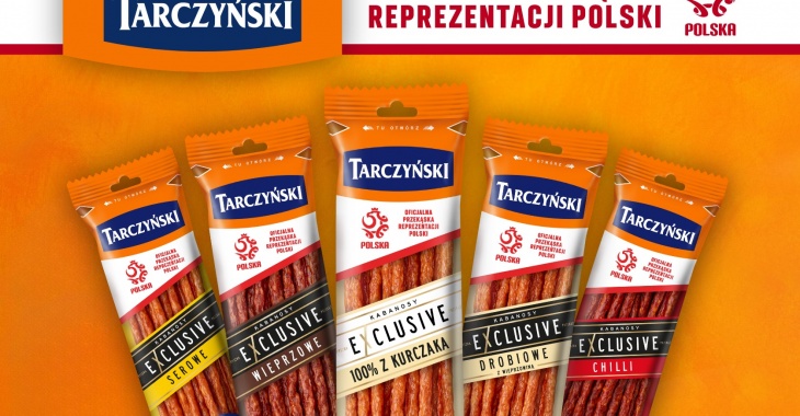 „Oglądamy-przekąszamy” - Tarczyński wystartował z kampanią reklamową promującą Oficjalną Przekąskę Reprezentacji Polski „Oglądamy-przekąszamy” - Tarczyński wystartował z kampanią reklamową promującą Oficjalną Przekąskę Reprezentacji Polski