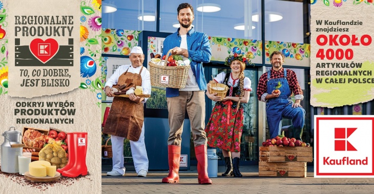 Kaufland promuje regionalne produkty i lokalnych dostawców