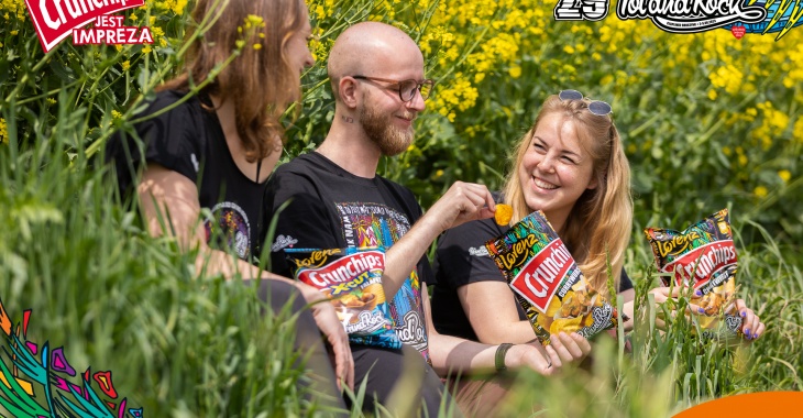 W imprezowym stylu i odpowiedzialnie – Crunchips po raz trzeci gra z Pol’and’Rock Festival W imprezowym stylu i odpowiedzialnie – Crunchips po raz trzeci gra z Pol’and’Rock Festival